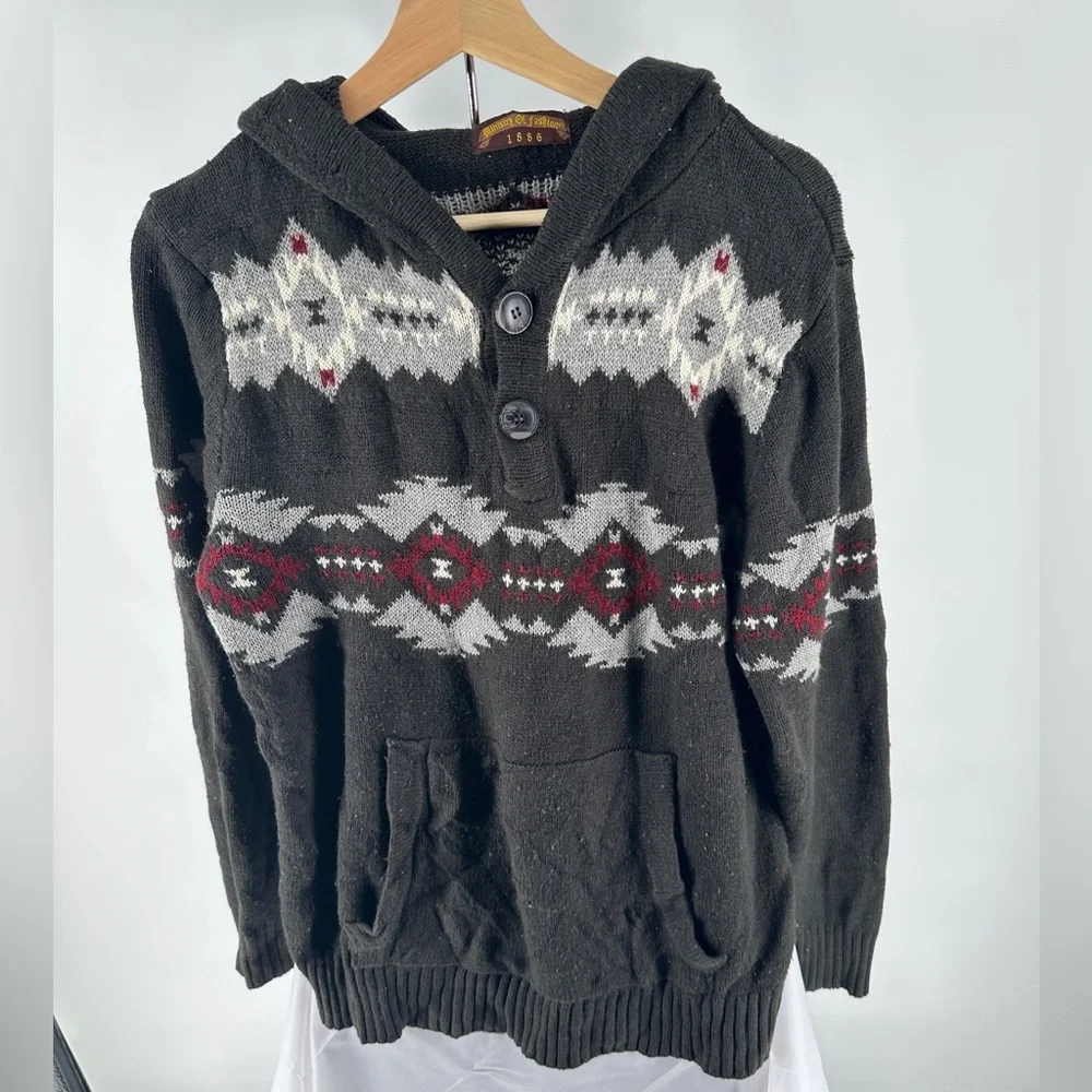 Aztec south western print hoodie